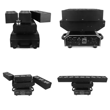 LED Full-Color RGBW Stage Lights: Long Strip Moving Head & Matrix Beam