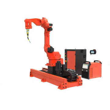 Welding Robot With 2 Axis Welding Positioner Station