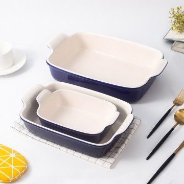 Nordic High-Temperature Resistant Ceramic Baking Tray
