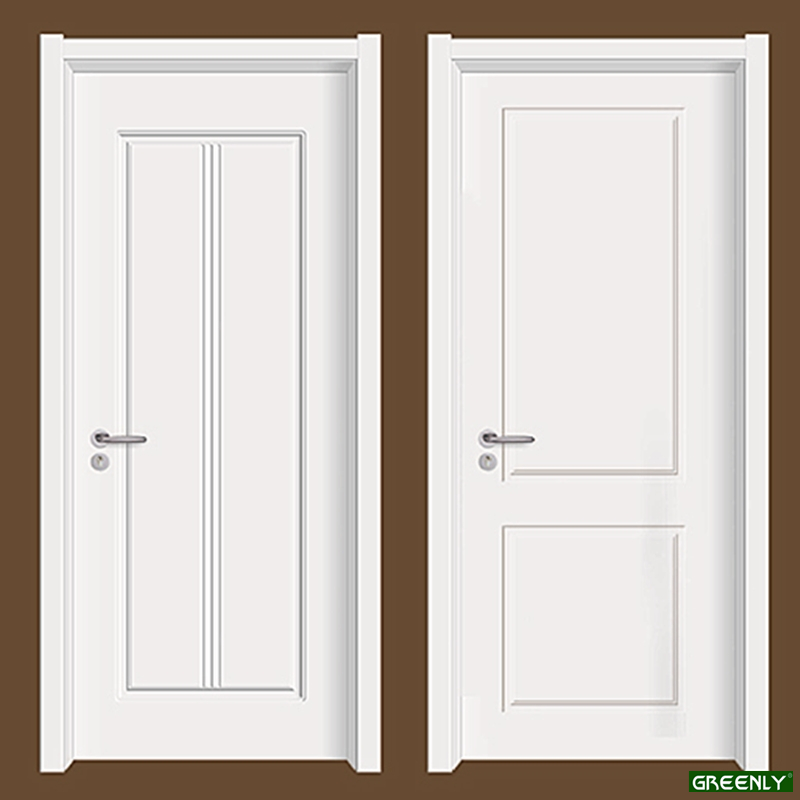 White Main Entrance Door