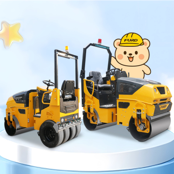 1.5 Ton Vibratory Road Roller Mini Road Roller Compactor FYL-900