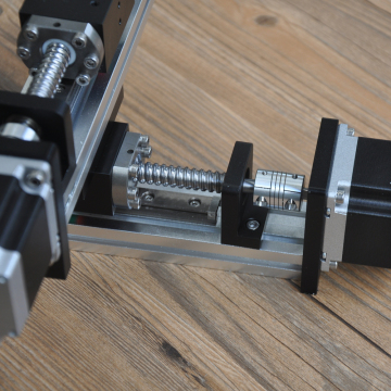 Precision xy table linear guide for ball screw