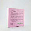 Cajas cosméticas cajas de regalo de cuidado de la piel rosa para envases