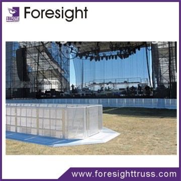 Hot sale concert safety strong aluminum crowd control barrier