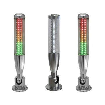 24VDC Red Orange Green LED Signal Tower with Buzzer Alarm for CNC Machines