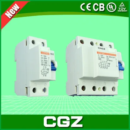 Hot selling high quality electromagnetic leakage protector with 4p