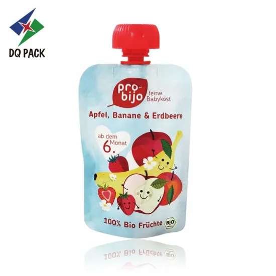 Juice packaging bag with prevent children chocking cap