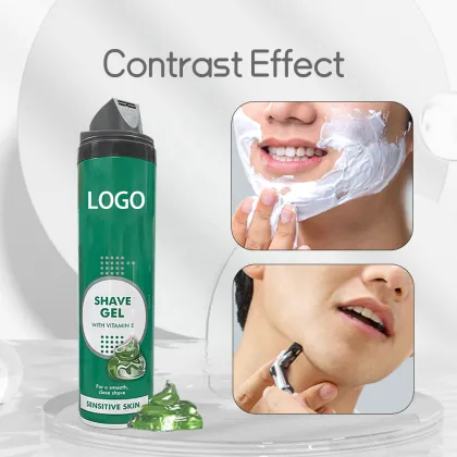 Private Label Sensitive Skin Shaving Gel & Foam for Men
