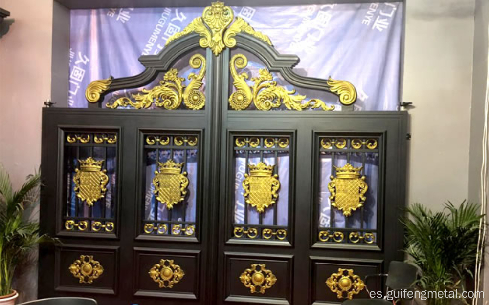 Puerta de aluminio de Villa Patio