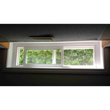 basement hopper windows Plastic window double glazing basement window pvc windows Supplier