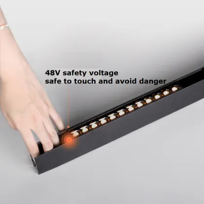 DC48V LED magnetic track lighting