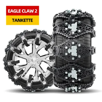 High End Crawler Type Anti Slip Chain for Winter Ice