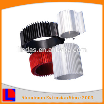 jacinth anodized 6000 series aluminum extrusion alloy electronic profile for Europe market