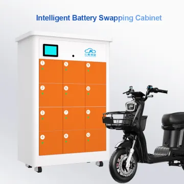 The Sleek&Modern 12-Slot Ebike Battery Swapping Cabinet