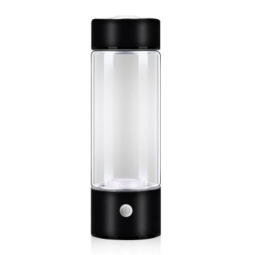Portable Hydrogen-rich Water Generator Bottle Black