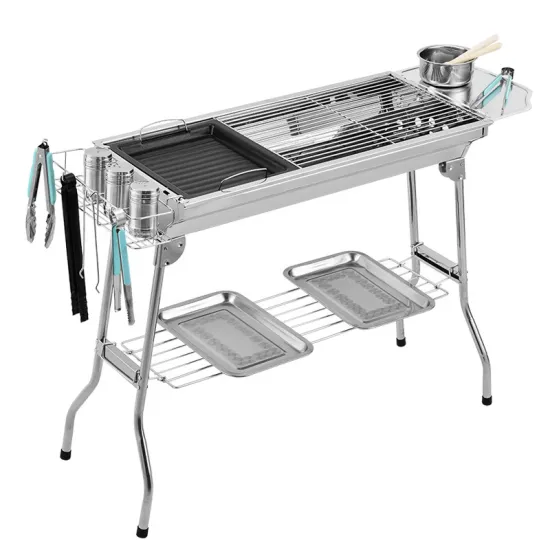Wholesale Durable Stainless Steel Charcoal BBQ Grill - Portable Foldable Outdoor Grill In Stock