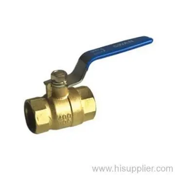1/4\'\'-4\'\' Female Brass  Ball Valve With steel Lever Handle 400WOG