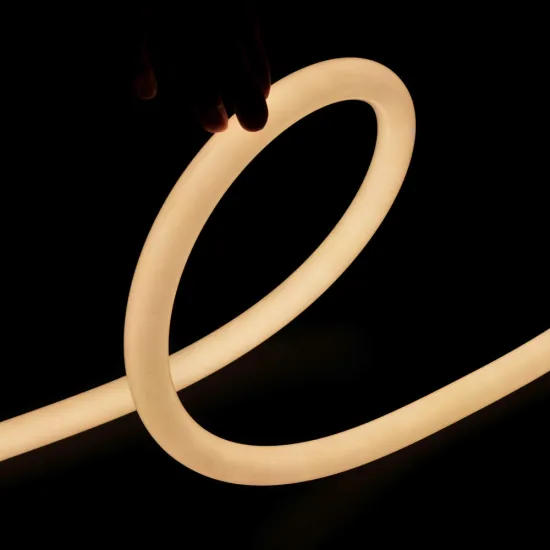 24V Waterproof High Transmittance 360 Degree Luminous Silicone Neon LED Strip