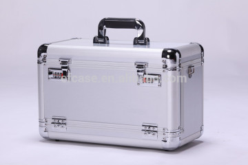 PROFESSIONAL ALUMINUM HAIRDRESSING BEAUTY CASE FOR HAIR STYLIST