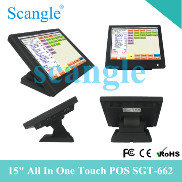 15" LCD Touch Screen POS Celeron 1037u Motherboard