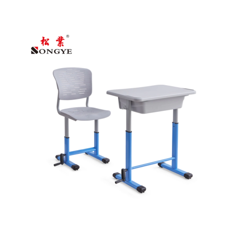 Adjustable Student Desk In Hard Plastic Material