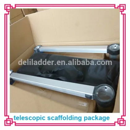 platform ladder /ladder scaffolding /ladder aluminium scaffolding