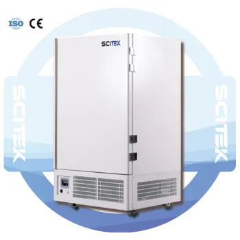 Medical Lab Refrigerator: SCITEK 708L Large Upright Freezer for Hospital Use