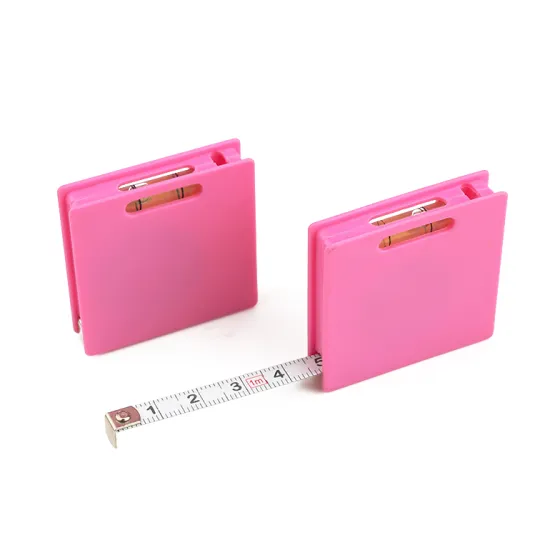 Mini Steel Tape Measure with Bubble Level