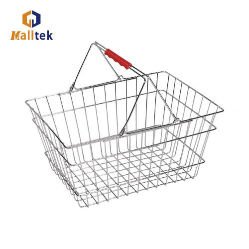 Wire Shopping Baskets Convenience store wire shopping basket Factory