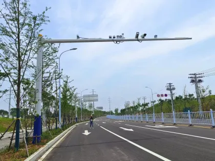 pole cctv camera