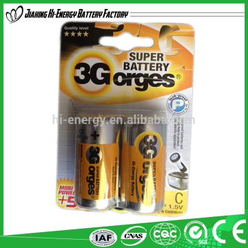 Top Quality Professional Manufacturer Ce Certification C Size R14 Battery 1.5V
