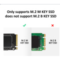 PCIE SSD 10 Гбит / с типа C M.2 SSD корпус