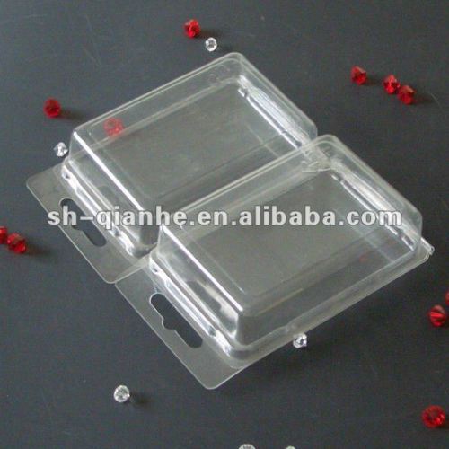 Plastic electronics packing tray