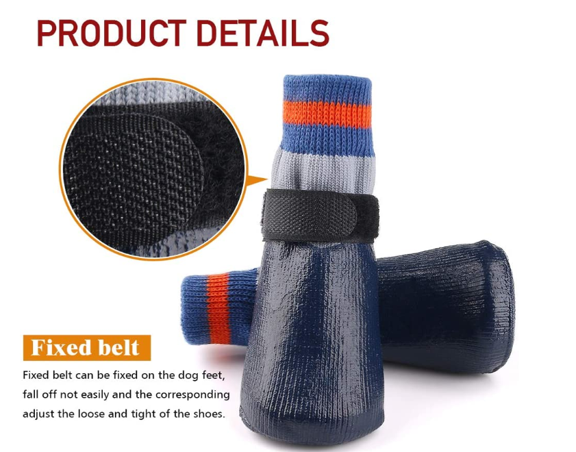 Adjustable Dog Socks Dog Boots Shoes