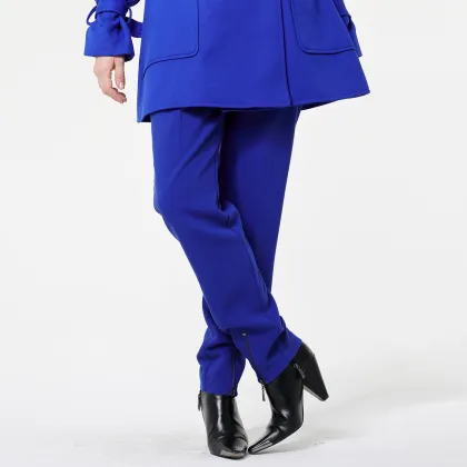 Casual women pants blue