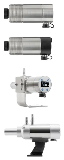 1-color industrial thermometer pyrometer with OLED display