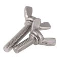 Customizable Black M8 Butterfly Stainless Screw