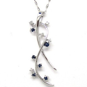 Zircon necklace
