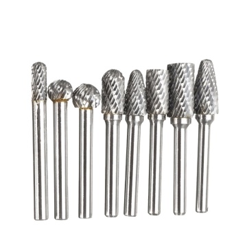High-Quality Carbide Burrs and Cutting Tools Set: Precision Rotary Files for Diverse Applications