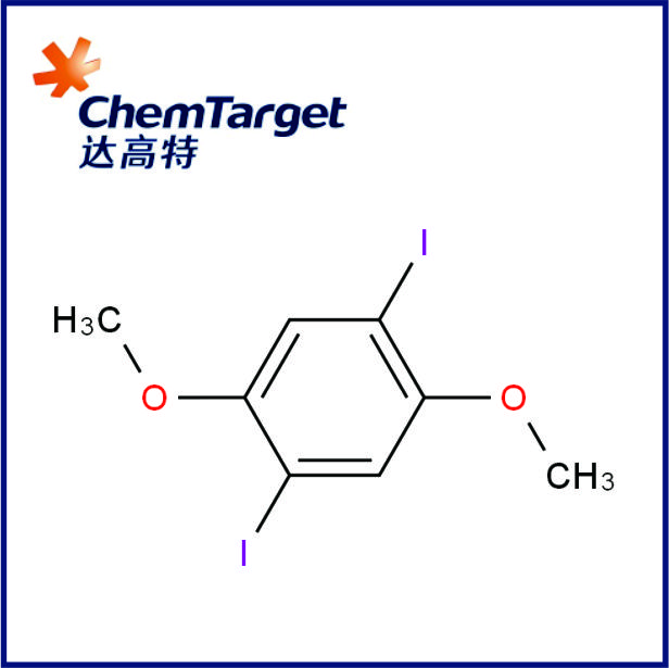 2 5-diméthoxy-1 4-diiodobenzène CAS 51560-21-5 C8H8I2O2