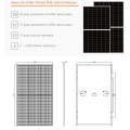 360W 375W 120Cell Solar Panels With TUV