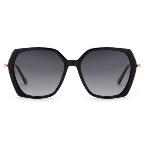 Modern oversized acetate shades