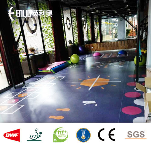 Piso de PVC personalizado DIY 3D Indoor Floor