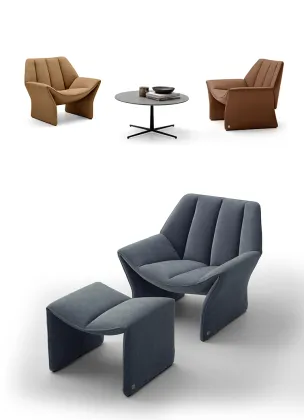 Nordic M-Shaped Leather Sofa - Casual Luxury Living Room Furniture