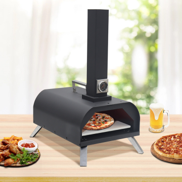 Extérieur portable en acier en bois Fire enfouissant Pellet Pizza Pizza Woodfi Bood Fiza Pizza Four