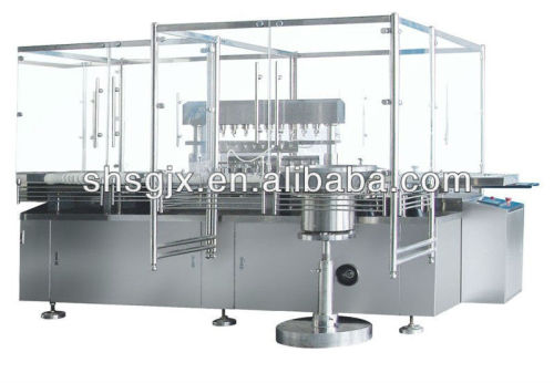 Automatic vial bottle filling & capping machine