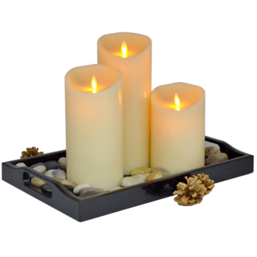 Led Pillar Candles Flickering Led Flameless Pillar Candles Manufactory