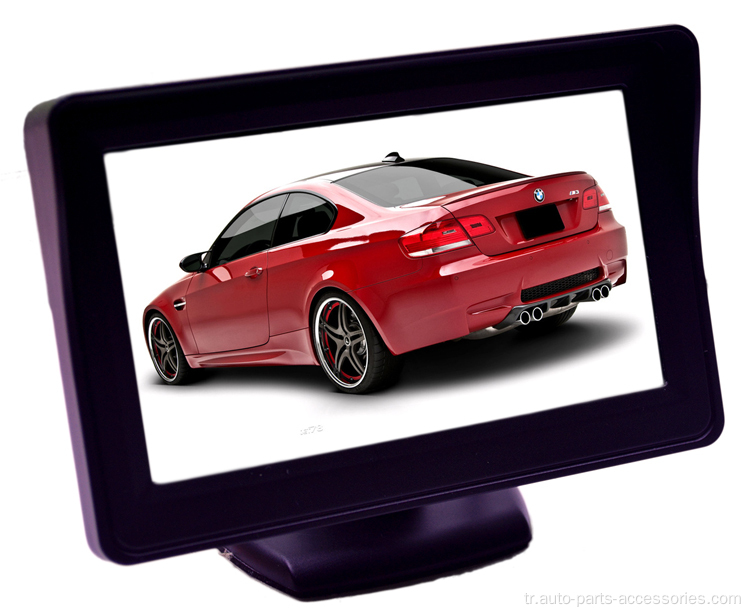 LCD Monitörlü Araba Ters Kamerası Araba Yedeklemesi