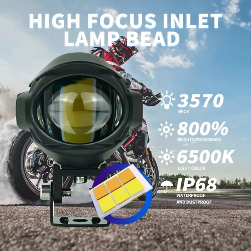 12V Waterproof Off-road Fog Driving Light for Motorcycles
