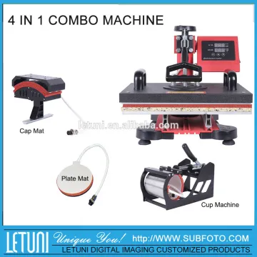 4 in 1 Combo Heat Press Machine